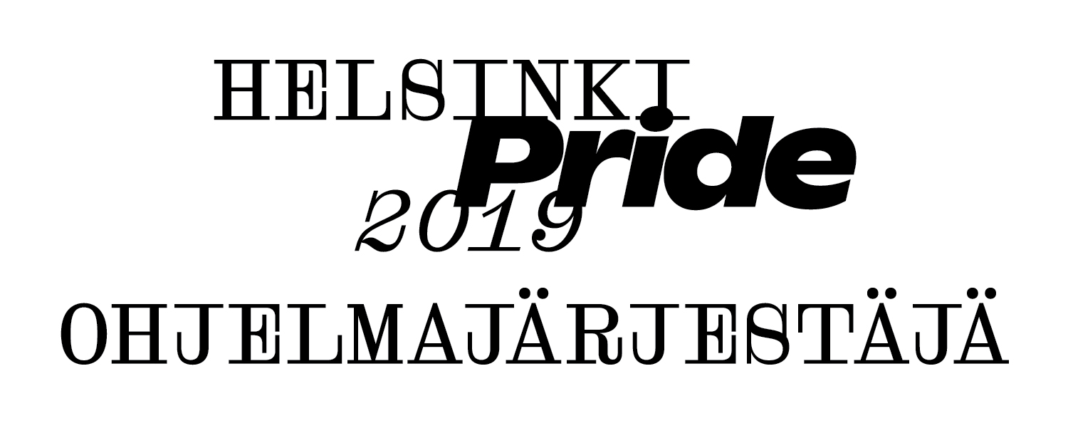 Helsinki Pride 2019 Ohjelmajärjestäjä